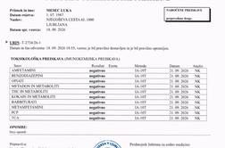Luka Mesec objavil rezultate testa na prepovedane droge