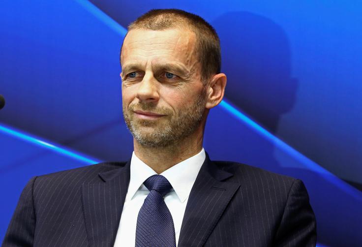 Predsednik Uefe Aleksander Čeferin bo v začetku prihodnjega meseca sestankoval s predstavniki izvršnega odbora združenja evropskih lig. | Foto: Reuters