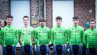 Na Paris–Roubaix Espoirs Eržen 21., Štajnar med mladinci 33.