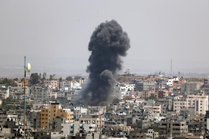 Palestina, Izrael | Posledice današnjega izraelskega zračnega napada v Gazi. | Foto Reuters