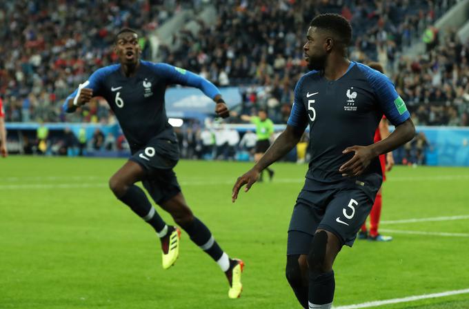 Francija se je tretjič prebila v finale mundiala, kar se v obdobju zadnjih 6 SP-jev oz. od Francije 1998 ni posrečilo nobeni drugi reprezentanci. | Foto: Reuters