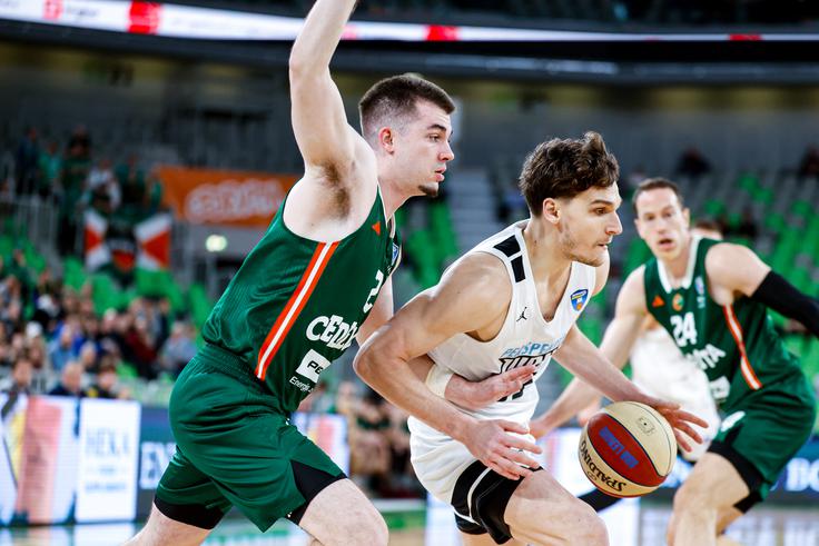 Cedevita Olimpija - Ilirija, ABA | Foto: Aleš Fevžer