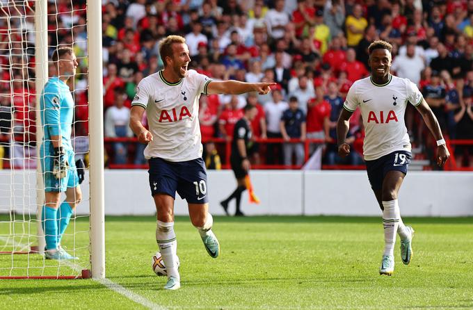 Harry Kane je zabil oba gola za zmago Tottenhama. | Foto: Reuters
