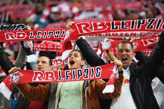Navijači RB Leipziga bodo 21. decembra dočakali spopad s prvim favoritom za osvojitev nemškega naslova, Bayernom. | Foto: Guliverimage/Getty Images