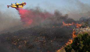 Na Siciliji divja več požarov
