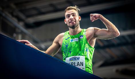 Ferlan z osebnim rekordom do naslova balkanskega prvaka