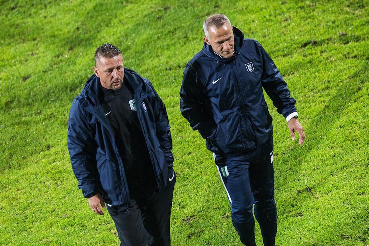 Trener Olimpije Zoran Barišić v 1. SNL ostaja neporažen. | Foto: Grega Valančič/Sportida