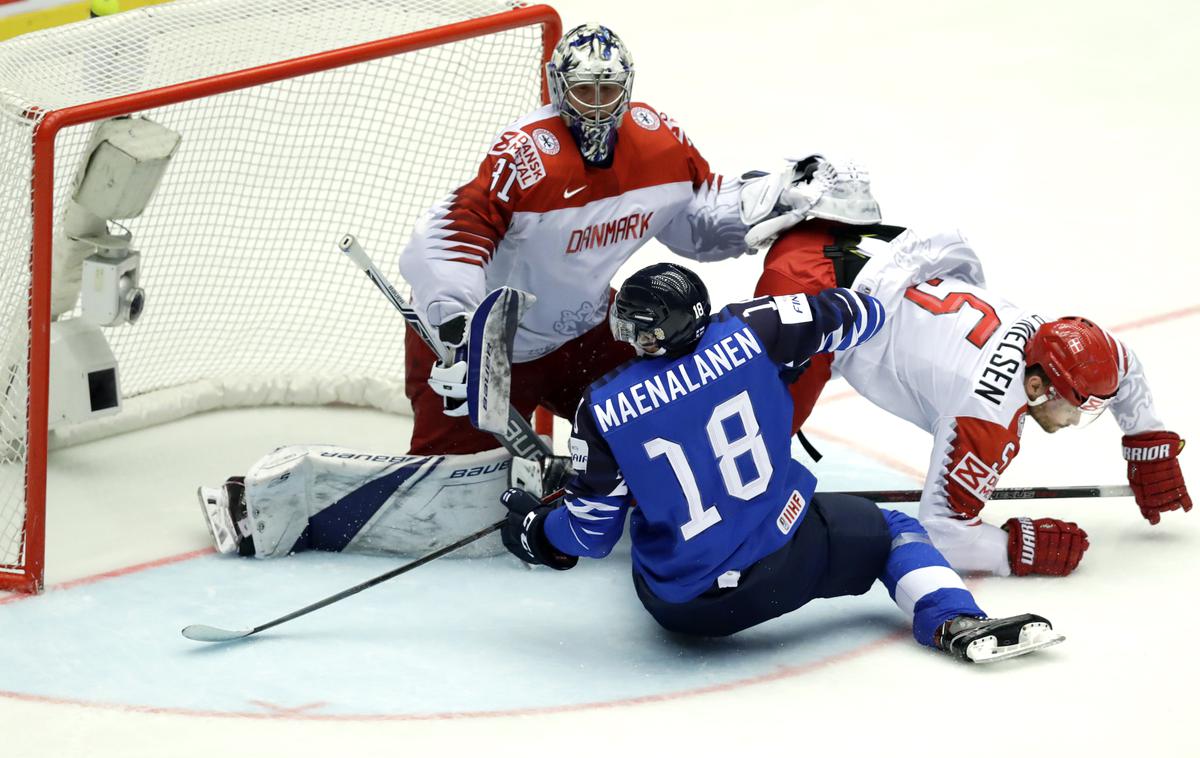 Danska Finska hokej | Foto Reuters