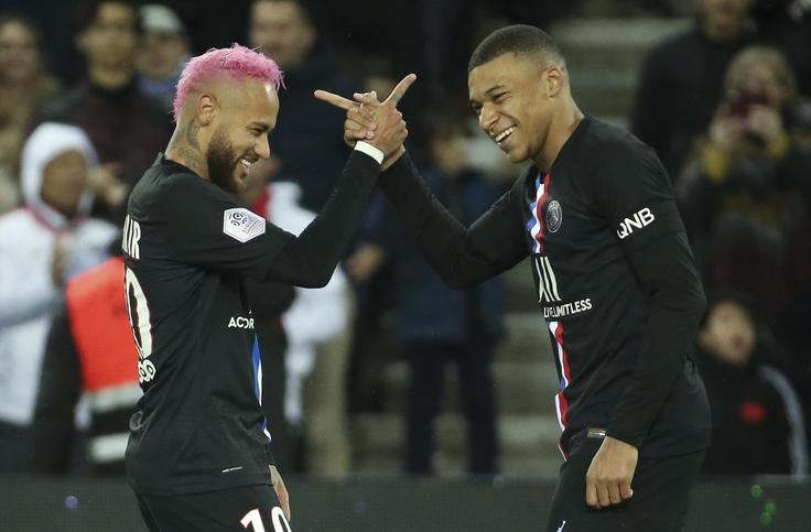 Neymar je bil evropski prvak z Barcelono. Kylian Mbappe je bil svetovni prvak s Francijo. Lahko skupaj osrečita še navijače PSG? | Foto: Getty Images