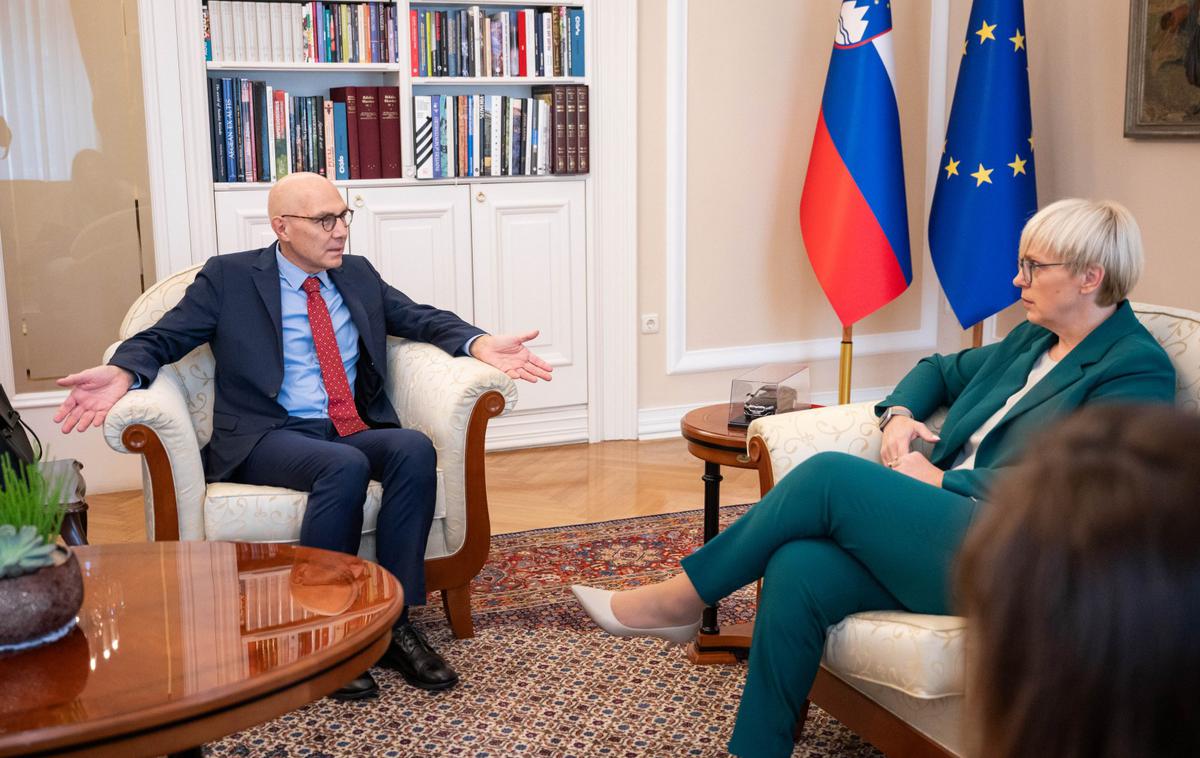 Volker Turk | Na obisku v Sloveniji se danes mudi visoki komisar Združenih narodov za človekove pravice Volker Türk.  | Foto STA