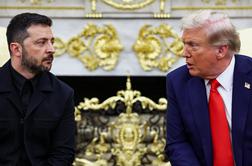 Trump ne izključuje napotitve ameriških vojakov v Ukrajino #vŽivo