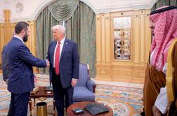 Trump sprejel sirskega predsednika al Šaro