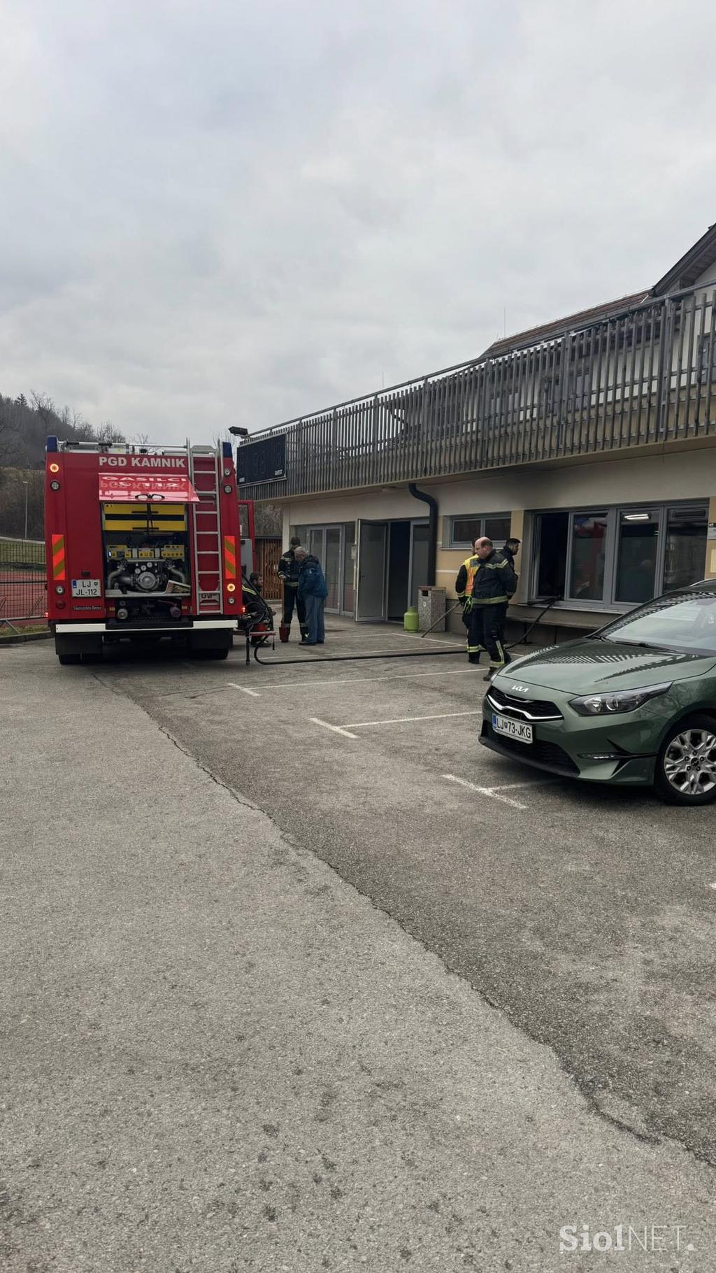 NK Kamnik, vlom in požig