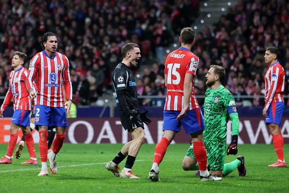 Jan Oblak z Atleti do zmage nad Bayerjem, nor preobrat Barcelone v Lizboni