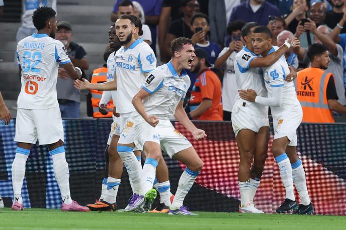 Benjamin Pavard, Marseille | Francoski reprezentant Benjamin Pavard je v dresu Marseilla debitiral z golom. | Foto Reuters