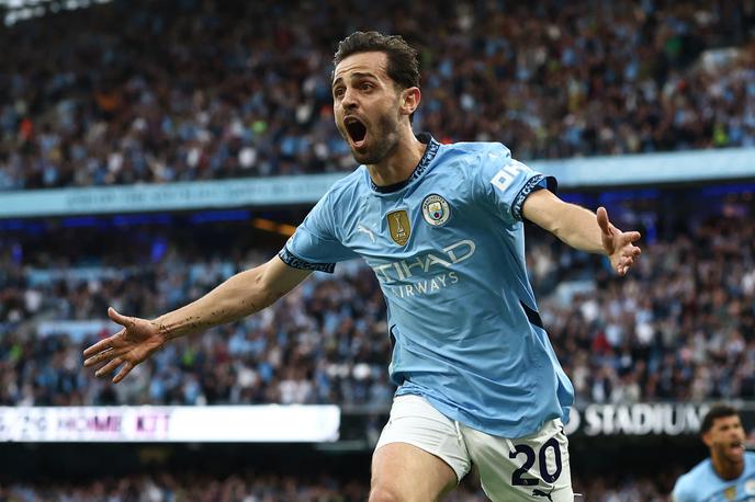 Bernardo Silva | Bernardo Silva je prednost Cityja na Etihadu povišal na 2:0. | Foto Reuters