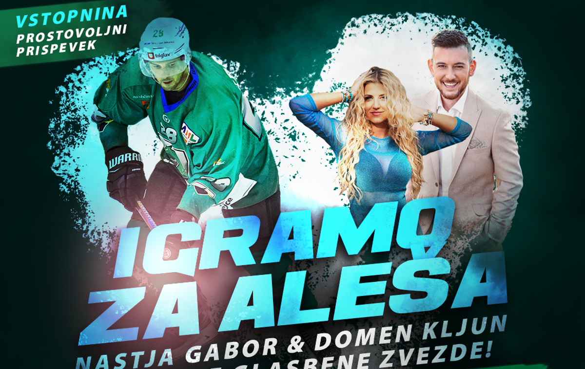 Aleš | Dobrodelna tekma med Olimpijo in Jesenicami se bo v soboto v Tivoliju začela ob 16. uri.