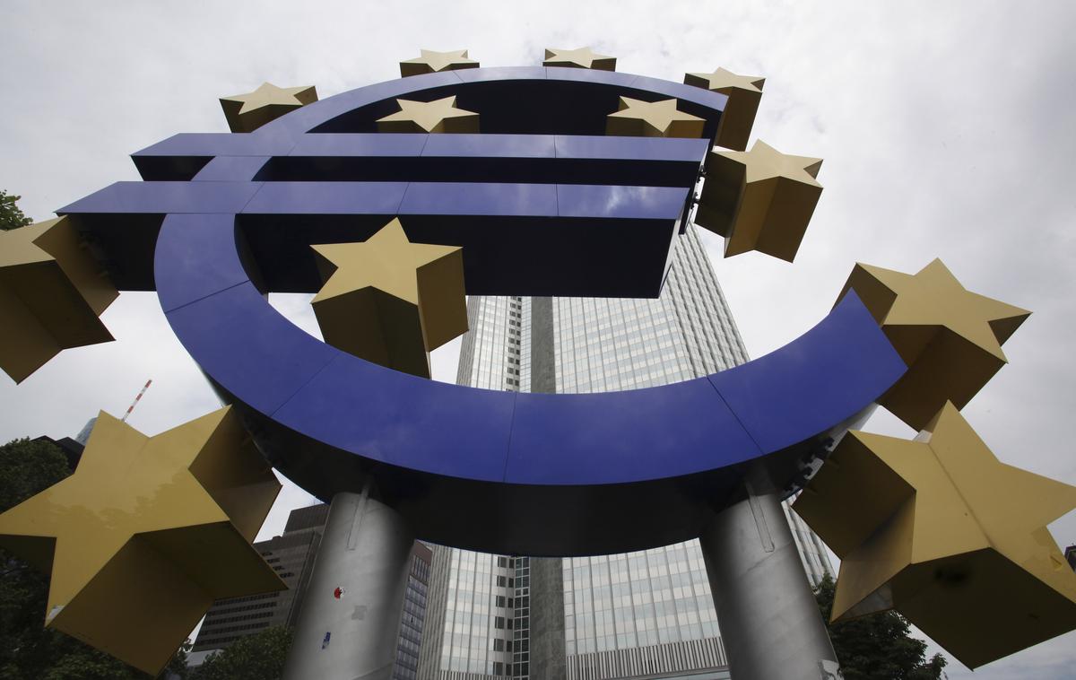 ECB | Kakršenkoli dvig obrestnih mer ECB bi bil prvi v več kot desetletju in bi pomenil povečanje trenutno rekordno nizke obrestne mere. | Foto Reuters