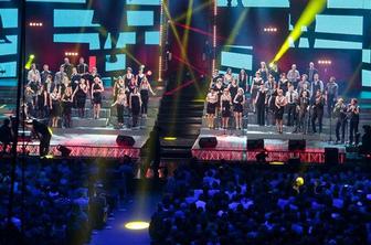 Dve uri vokalne ekstaze donelo po ljubljanskih Stožicah (foto)