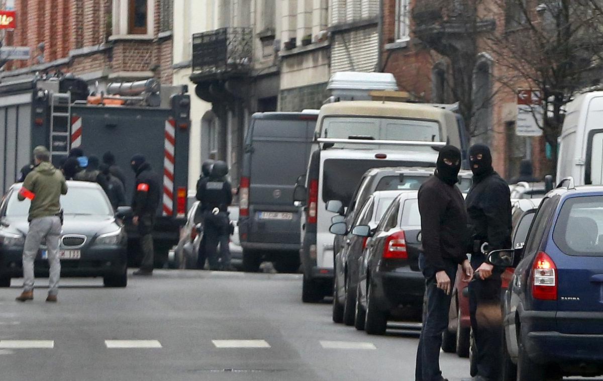 Bruselj aretacija Salaha Abdeslama | Foto Reuters