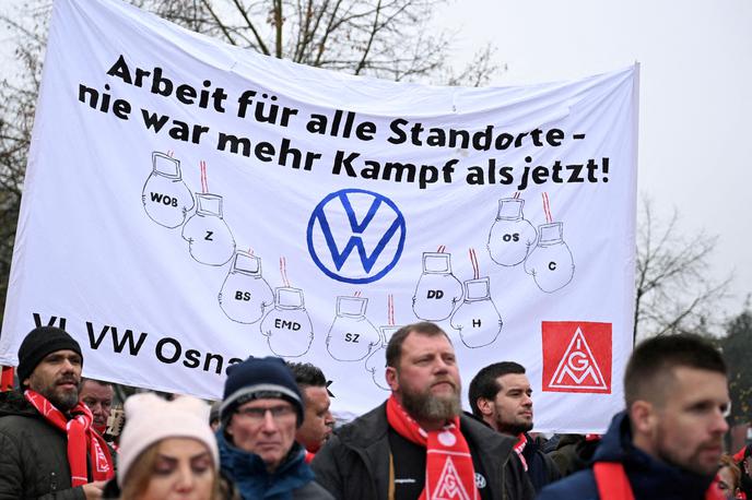 Volkswagen protest stavka | Foto Reuters