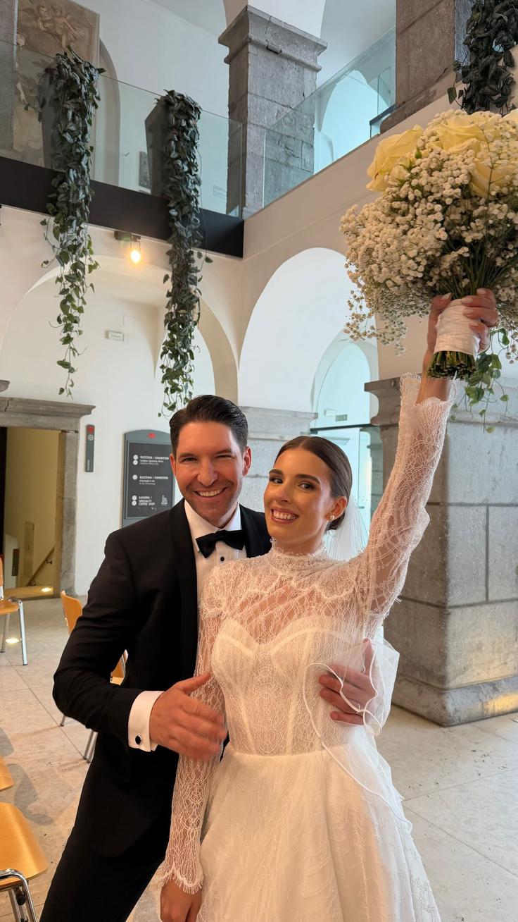 Jan Kovačič, Maja Papež | Foto: Instagram/posnetek zaslona