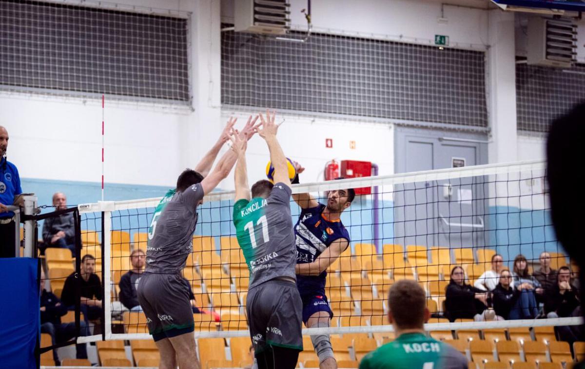 OK Krka, odbojkarski klub Krka | Novomeščani so v polfinalu pokala namučili ACH Volley, ki je napredoval po zmagi s 3:1. | Foto Simon Vesel/MOK Krka