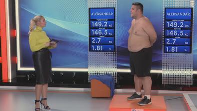 Aleksandar se je pred Špelo povsem zmedel #video