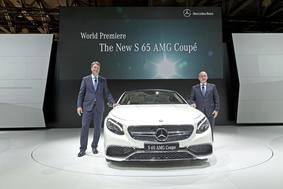 Lešnikov mercedes S 65 AMG coupe je glavna zvezda salona v Moskvi