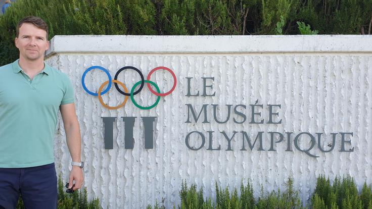 Po tekmovalni karieri si je želel postati borec proti dopingul pristal pa je na Olimpijskem komiteju Slovenije. | Foto: osebni arhiv/Lana Kokl