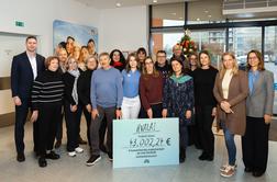 dm letošnjo donacijo Dobrodelnega petka v višini 43.002,24 evra namenil osmim humanitarnim organizacijam po vsej Sloveniji