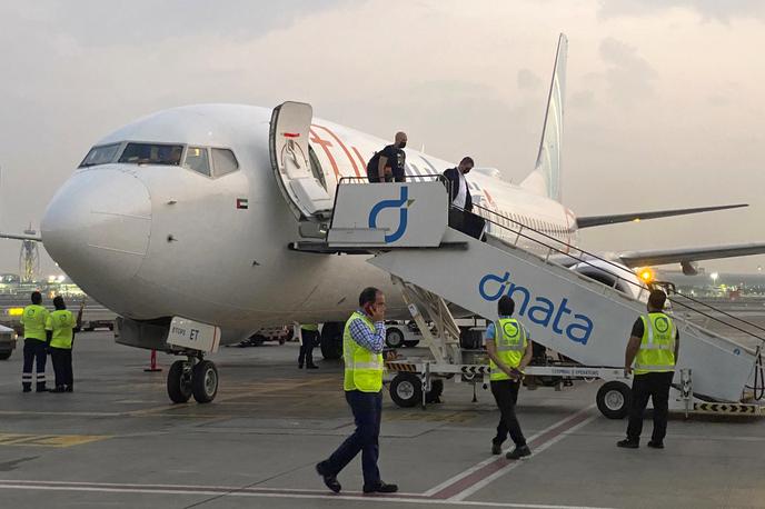 FlyDubai potniki letalo | Po pojasnilih vladnega urada Slovenija pri evakuaciji pomaga tudi drugim evropskim državam in je proste sedeže na letih ponudila tudi njihovim državljanom. | Foto Guliverimage
