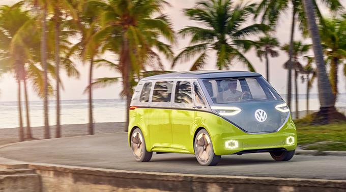 Naslednji model bo I.D. buzz. Električni potovalnik, ki bo tako kot vsi električni modeli slonel na novi arhitekturi MEB. | Foto: Volkswagen