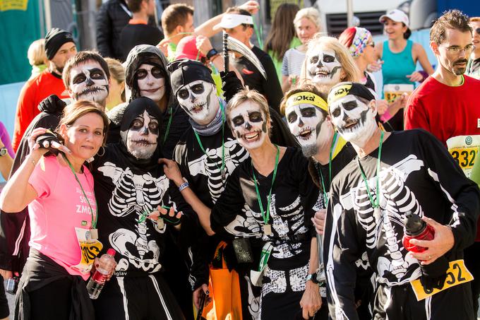 Kostki na 21. Ljubljanskem maratonu | Foto: Vid Ponikvar