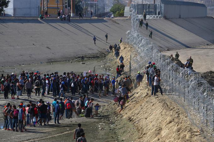 migranti, ZDA, Mehika | Foto: Reuters