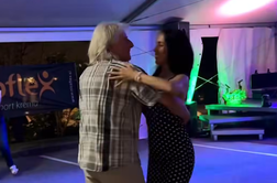 Tako je na veselici v Kromberku zaplesala Tina Gaber #video