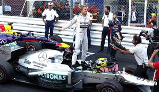 Natančno 30 let po Kekeju do monaške zmage še Nico Rosberg