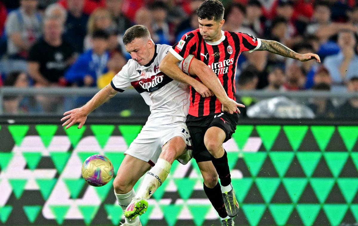 pokal Italija AC Milan Bologna | Za pokalno lovoriko Italije sta se pomerila AC Milan in Bologna. | Foto Reuters