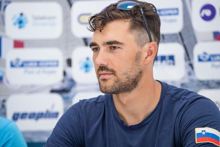 Žan Luka Zelko je na olimpijskih igrah dosegel 17. mesto. | Foto: Jadralna zveza Slovenije