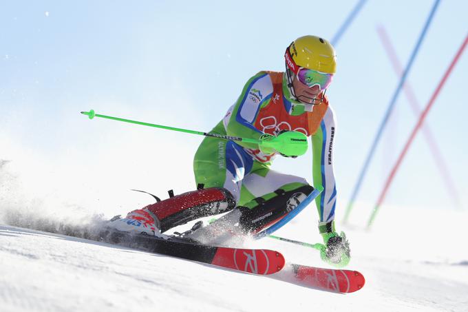 Štefan Hadalin se že nekaj časa spogleduje z neprijetno vlogo osamljenega jezdeca slovenskega moškega slaloma. | Foto: Getty Images
