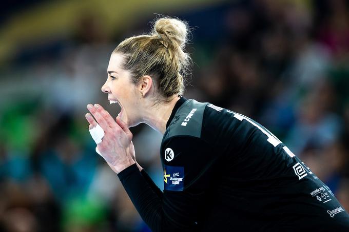 Vratarka Barbara Arenhart je izpostavila, da je največja odlika tekmic hiter prodor, saj imajo zelo hitra krila.  | Foto: Matic Klanšek Velej/Sportida