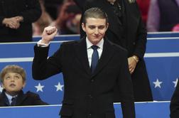 Si želi Barron Trump zabrisati slovenske korenine? To je znano.