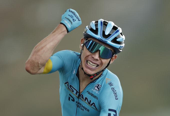 Miguel Angel Lopez (Astana) je bil junak brutalne 17. etape. | Foto: Reuters