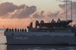 Posadka Triglava skupaj s špansko fregato rešila 130 ljudi