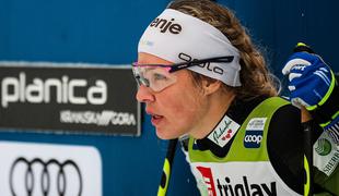 Anamarija Lampič je prišla do vrhunskega uspeha na Tour de Ski #video