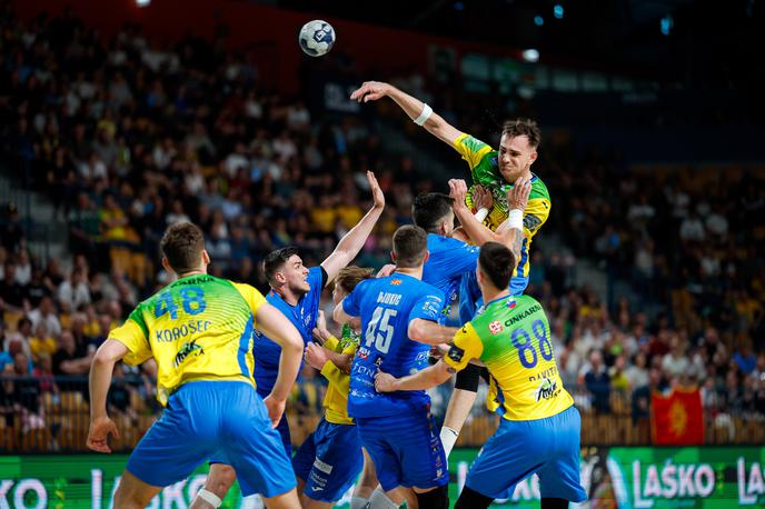 RK Celje Pivovarna Laško - Ohrid | Celjani so na prvi tekmi polfinala evropskega pokala s 27:26 premagali Ohrid. | Foto Luka Kotnik