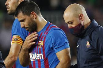 Agüero zaradi težav s srcem končuje kariero