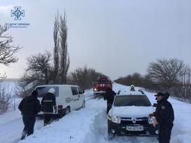 Snežno neurje v Ukrajini