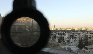 Vsakdanjik v Siriji: ostrostrelci in šiša