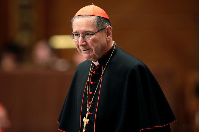 Roger Mahony | Leta 2013 je Roger Mahony sodeloval tudi pri izvolitvi papeža Frančiška in to kljub peticiji, v kateri so ga pozvali, naj ne sodeluje. | Foto Reuters